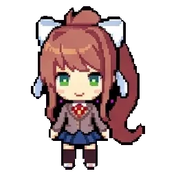 Monika sprite