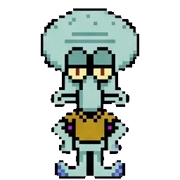 Squidward sprite