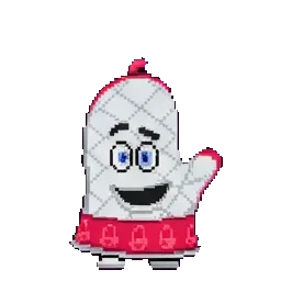 Arby's Oven mitt sprite