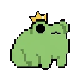 King frog sprite