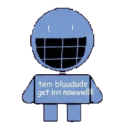 Bluudude sprite