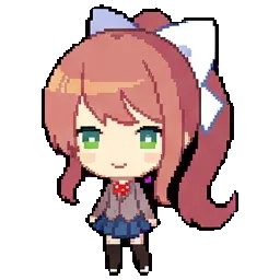 Monika sprite