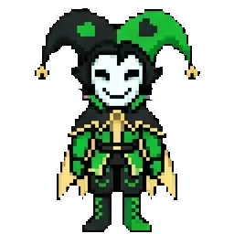 Harlequin sprite