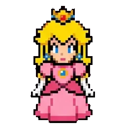 Princess Peach sprite