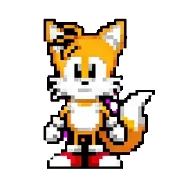 Miles "Tails" Prower sprite