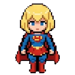 Super girl sprite