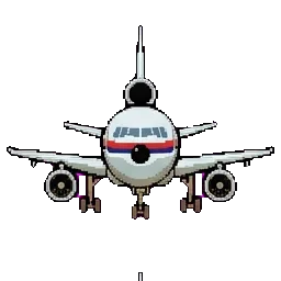 JAL DC-10 sprite