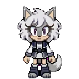 Milly The Wolf sprite