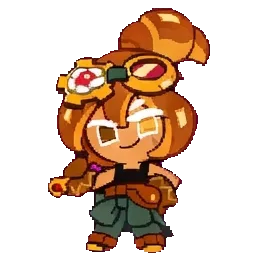 Croissant cookie sprite