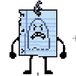 Flying Piece Of A Grocery List sprite