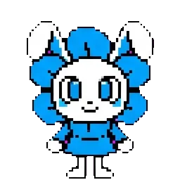 Fluffy bunny cloud sprite