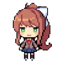 Monika sprite