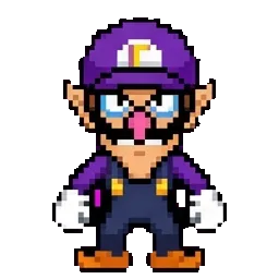 Waluigi sprite