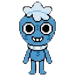 The blue sprouts sprite