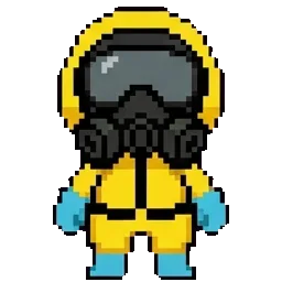Hazment suit npc sprite