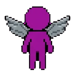 Purple.Stickfigure sprite