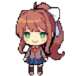 Monika sprite