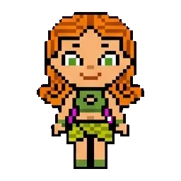 Izzy sprite