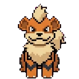 Growlithe sprite
