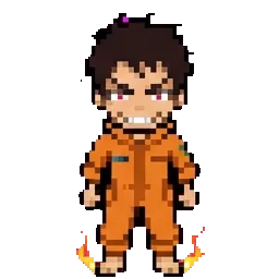 Shinra Kusakabe sprite