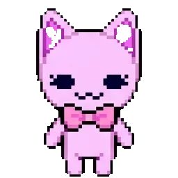 Good Pink Meow sprite