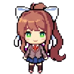Monika sprite