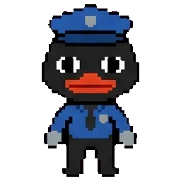 Officer Duckman sprite