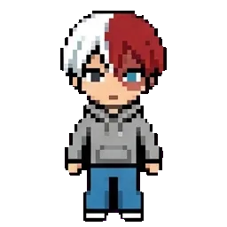 Shoto todoroki sprite