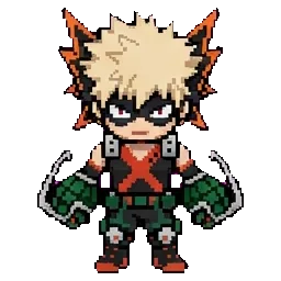 Katsuki Bakugou sprite