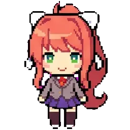 Monika sprite