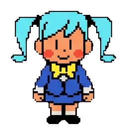Static miku sprite