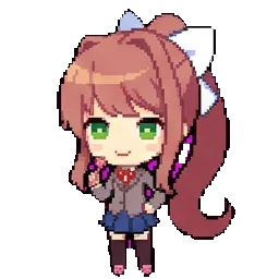 Monika sprite