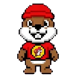 Bucky el beaver sprite