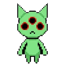 Three eyes mimic sprite