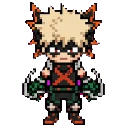 Katsuki Bakugou sprite