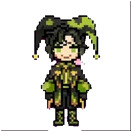 Harlequin sprite