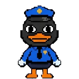 Officer duckman sprite