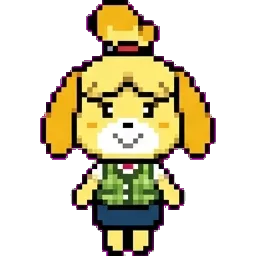 Canela/Isabelle sprite