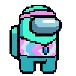 Cyan sprite