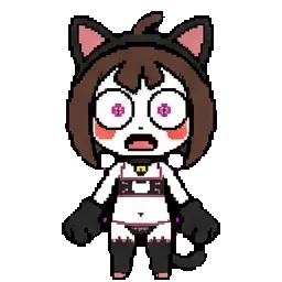 Black Cat Pomni sprite