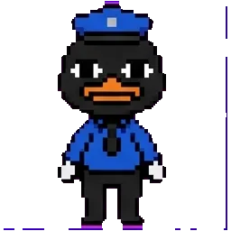 Officer duckman sprite