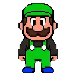 1983 Luigi sprite