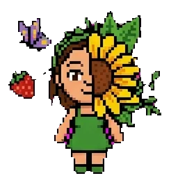 Flower girl sprite