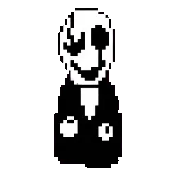 W.D Gaster sprite