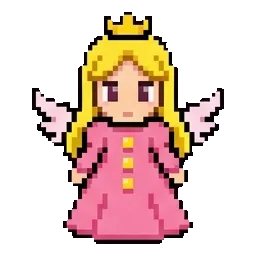 Peach sprite