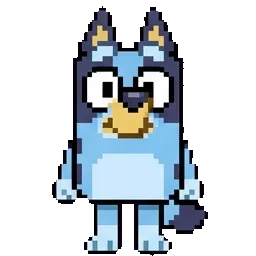 Bluey sprite