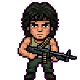 Rambo sprite