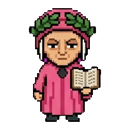 Dante Alighieri sprite