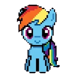 Rainbow dash sprite