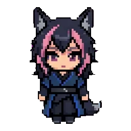 Megan Katseye Wolf Girl sprite